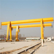 山東起重機MH型電動葫蘆門吊，簡易箱式花架門吊 10噸24米