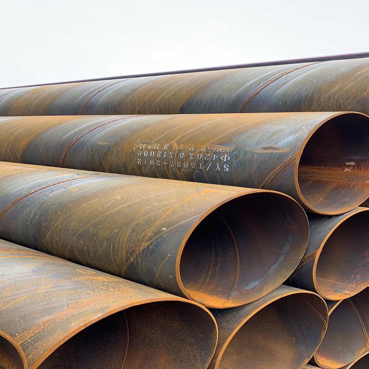 q235螺旋鋼管 自主生產 可訂購口徑 打樁立柱用螺旋焊管 生產工廠河北