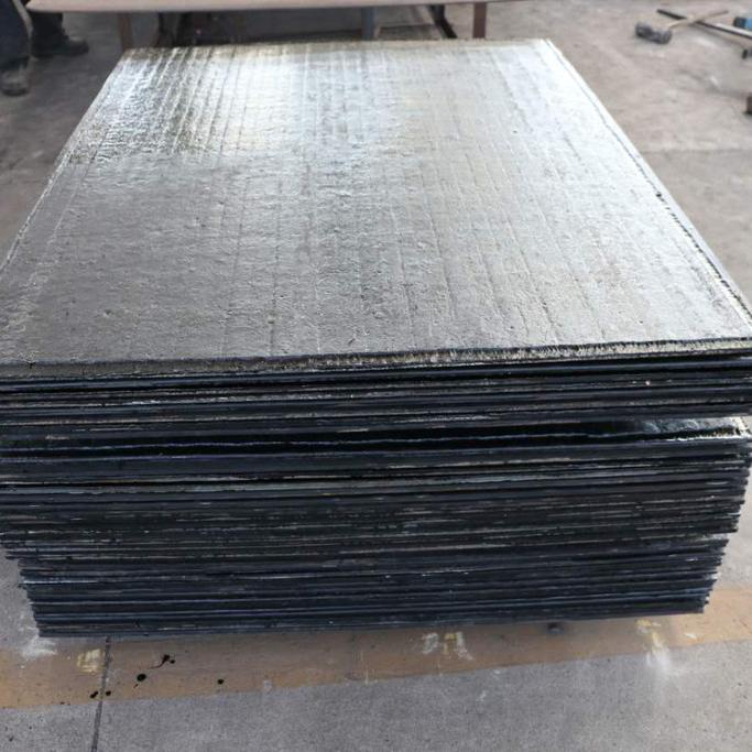 碳化鉻堆焊耐磨板 雙金屬復合耐磨板 歡迎選購耐磨鋼板6+6復合耐磨板