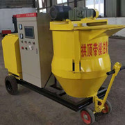上海益工水泥輸送泵帶計量打印隧道拱頂帶模注漿一體機